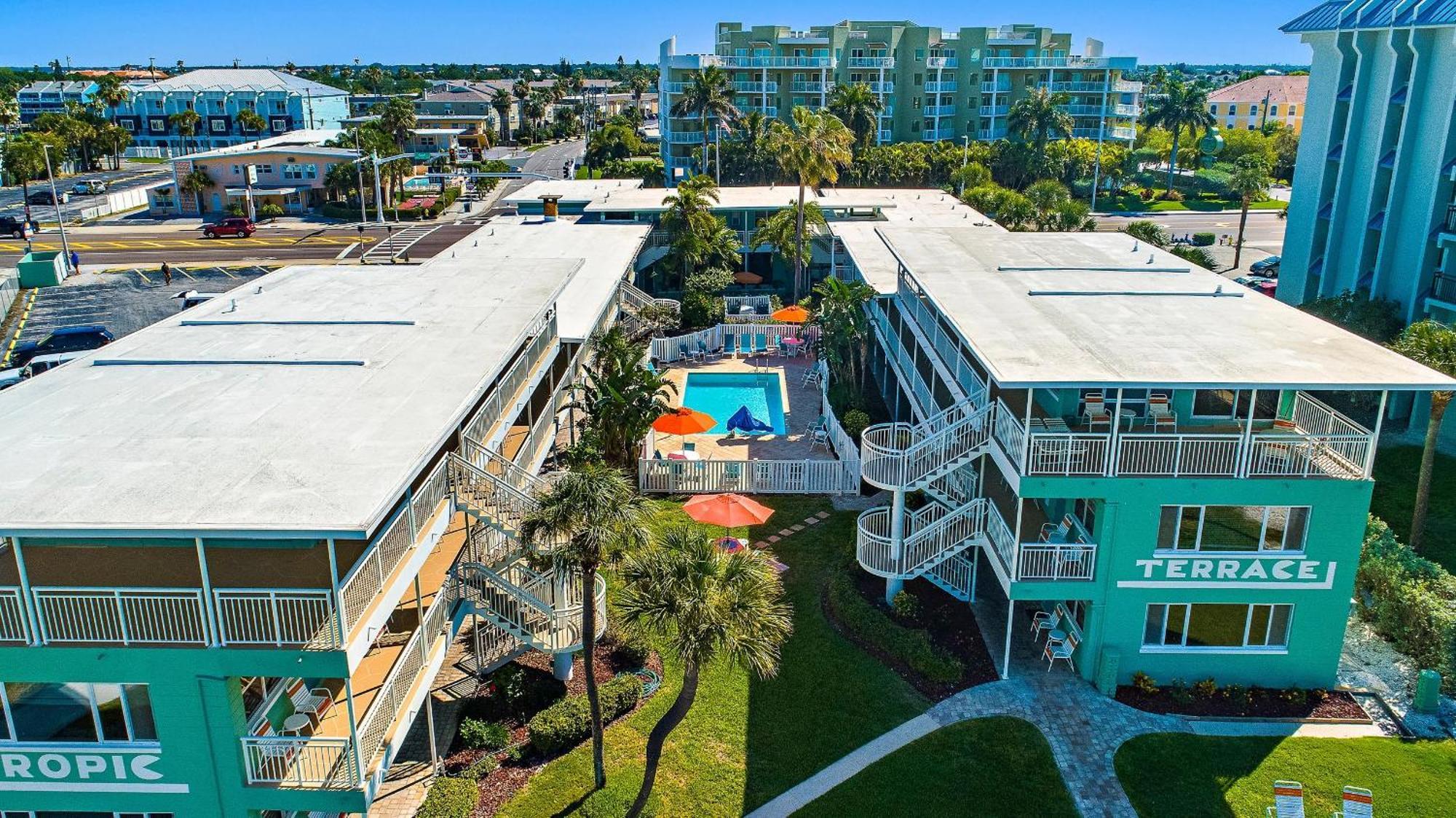 Tropic Terrace #41 - Beachfront Resort St. Pete Beach Eksteriør billede